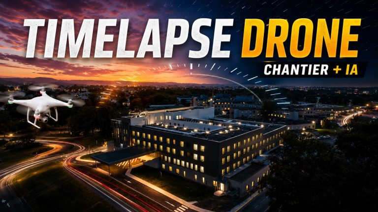 Timelapse Drone Nouvelle génération